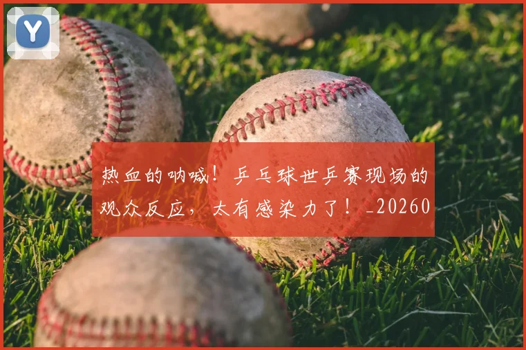 热血的呐喊!乒乓球世乒赛现场的观众反应,太有感染力了!_20260606150014